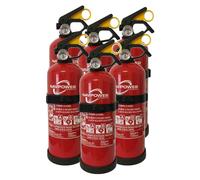 Btk Navpower Estintore 6 X 1 Kg Con Manometro E Sicura