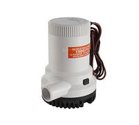 BTK Pompa di Sentina Seaflo 1500 GPH da 12V Elettrica ad Immersione con Filtro Rimovibile per Barca Camper Giardino Vasca Piscina