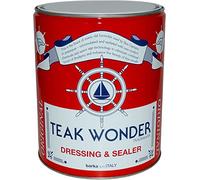 BTK Teak Wonder Dressing & Sealer 1 Litro 4 Litri Impregnante per Teak Barca Lucidante Protettivo Nautica (4 LT)