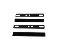 Btkigl, set di 4 pezzi per isolamento acustico, in schiuma di cotone, per tastiera meccanica fai da te, 6.25U 7U, barra spaziatrice, strumenti silenziosi (7u)
