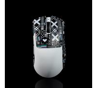 BTL - Nastro antiscivolo per mouse per Razer Deathadder V3 Pro, professionale, resistente al sudore, colore: nero e bianco, 0,5 mm