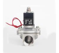 BTLAOUBPX Elettrovalvola Chiusa in Acciaio Inossidabile da 1-1/4 Pollici 12 V CC 24 220 CA 110 DN32 1 pz(Bsp-120vac,2W-32 EPDM)