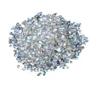 BTMDECOR Pietre di cristallo curative naturali - Cristalli non lucidati non trattati, pietra di cristallo brillante per acquario e decorazione di vasi, 5-8mm, Agata
