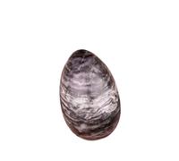 BTMDECOR Set di 3 mini uova in pietra di cristallo da 30 mm, pietre colorate artigianali per decorazione, artigianato e regali di festa, One Size, Agata