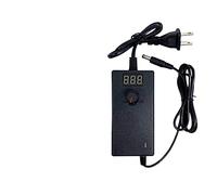 BTMFGVWLB Adattatore di Alimentazione Regolabile con Display 3-12V2A, Luce a LED con regolatore di velocità del Motore