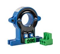BTMFGVWLB Apertura 38mm DC 0-20mA 4-20mA Uscita Hall Sensore di Corrente 0-50A 100A 500A DC Rilevamento Corrente Aperto Loop Forato Trasmettitore di Corrente DC24V (Uscita DC 4-20ma, DC 0-400A)