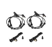 BTMFGVWLB I sensori di velocità delle Ruote ABS Anteriori e Posteriori Sinistra e Destra Sono Adatti for 3.6L 3.8L V6 68003281AA 52125003AA FL FR RL RR(Noir)