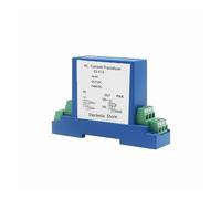 BTMFGVWLB Sensore di Corrente Hall AC 5A Trasmettitore di monitoraggio del Segnale di Corrente Distributore 4-20mA 0-20mA 0-10mA Sensore di Uscita DC12V PWR(Ac0-1a Input,0-10mA Output)