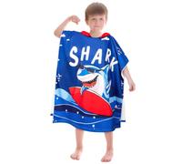 BTNEEU Asciugamano Poncho da Bambino Poncho Mare Bambino per 6-12 Anni