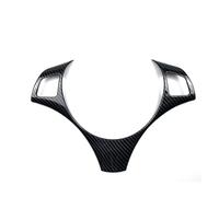 Btnuahq Interior Moulding Trim per BMW Serie 3 E90 E91 E92 E93 2005 2006 2007 2008 2009 2010 2011 2012 Pulsante Volante Automatico Decorazione Cornice Trim Car Panel Cover(No Holes)