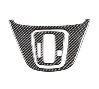 Btnuahq Interior Moulding Trim per CRV 2007 2008 2009 2010 2011 Centro Controllo Cambio Pannello Decor Telaio Copertura Trim Morbida Fibra Carbonio Car Panel Cover(B)