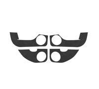 Btnuahq Interior Moulding Trim per Seat per Leon MK2 1P 2005-2007 2008 2009 2010 2011 2012 Pelle Scamosciata Porta Anti-Kick Pad Adesivo in Carbonio Zerbino Car Panel Cover(Suede)