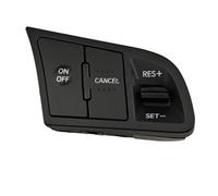 Btnuahq Interruttore Multifunzione Control Volante per Kia per Forte per Shuma per Cerato per Koup 08-12 967002K000 964402K000 Volante Audio Cruise Control Bottoni