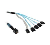 BTO LSI Kabel Mini SAS HD auf 4x SATA 0.5m