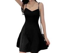Btofellin Abito Donna Estivo Copricostume Vestito con Scollo a V Senza Maniche Casual da Spiaggia Abiti Semplice Casual Mare Prendisole Vestiti