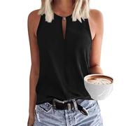Btofellin Canotta da Donna Elegante Senza Maniche Canottiera Estiva Elegante Camisole Casual Tank Top Basic Maglietta Tops Halter Sciolta Morbido