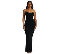 Btofellin Donna Estate Maxi Vestito Signore Backless Sexy Spaghetti Strap Costola Bodycon Lungo Abito Elegante Curvy Senza Maniche Clubbing Cocktail Party Abito Y4k Estetica Abiti