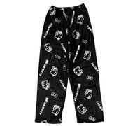 Btofellin Pantaloni Natalizi da Donna Pigiama Donna Invernale Pigiami da Y2k Cotone Animé Kawaii Pantaloni da Salotto per Le Feste di Natale