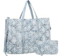 BTOOP Borsa tote da donna per lavoro insegnante borsa tote bag 15,6 pollici borsa a tracolla borsa ufficio valigetta con pochette, Cowboy Floreale