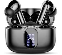 Btootos Cuffie Bluetooth senza fili con app Bluetooth 5.4 in Ear, auricolari senza fili, 40 ore, tempo di riproduzione, custodia di ricarica LED, riduzione del rumore ENC, auricolari bassi profondi