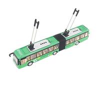 BTOSEP 1:48 CS0133 Autobus giocattolo elettronico con luci fantastiche e design aerodinamico per gioco educativo, ideale per bambini dai 6 anni in su (verde)