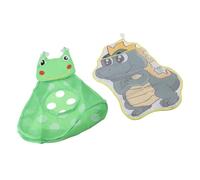 BTOSEP 2 Pezzi di Borsa a Rete per Giocattoli da Bagno, Supporto per Rete per Giocattoli per Vasca da Bagno, per Bambini, Decorazione del Bagno, Camera da Letto, Deposito di