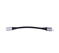 BTOSEP Adattatore da tipo C a jack da 3,5 mm, design portatile flessibile per musica e chiamate, realizzato in alluminio resistente, 1 unità