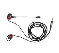 BTOSEP Auricolari da gioco con microfono, leggeri, staccabili, con cavo, per giocare e riprodurre in streaming PC, laptop e telefono cellulare (rosso)