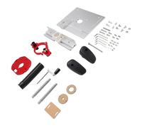 BTOSEP Base regolabile durevole del router del dell'ascensore del router con il colpo di 40mm per i progetti di lavorazione del legno Lega di alluminio 1 unità