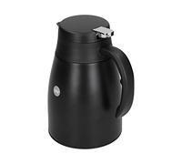 BTOSEP Bollitore dell'acqua per auto in acciaio inox, comodo bollitore elettrico per viaggi su strada, capacità 24 V, 1200 ml (24 V 1200 ml, Qihang viene fornito con base nera opaca)