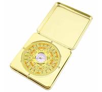 BTOSEP Bussola Feng Shui di precisione con coperchio ribaltabile per ottimizzare l'ambiente abitativo in ferro (piccola 15 cm)