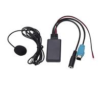 BTOSEP Cavo adattatore Bluetooth AUX-IN stereo Full Speed per dal 2009 in poi, alta trasmissione del suono per auto, supporta MP3 WMA WAV FLAC, versione Bluetooth 5.0, ideale per radio e radio
