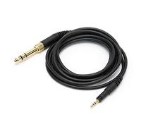 BTOSEP Cavo audio di ricambio per cuffie Technica ATH-M50X M40X M70X, 2 m, nero