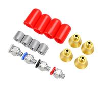 BTOSEP Connettore Scatola Essiccatore Filamento, Lega di Alluminio PC4-M6 | Design a sgancio rapido, struttura in alluminio resistente, adatto per tubi da 2,5 mm, include 4 connettori