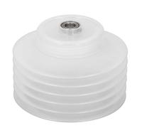 BTOSEP Contenitore per la polvere per a tazza, design robusto e trasparente, per raccogliere la polvere di foratura durante l'installazione di lampade da incasso, adatto per uso privato o