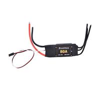 BTOSEP Controller ESC 80A per Velivoli RC Ad Ala Fissa | Protezione dalla perdita del segnale dell\'acceleratore, Modalità di avvio multiple, Compatibile con vari telecomandi,