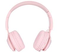 BTOSEP Cuffie Bluetooth per bambini, con luci RGB, design elegante, per imparare la musica e l'intrattenimento, per bambini dai 3 ai 12 anni, rosa