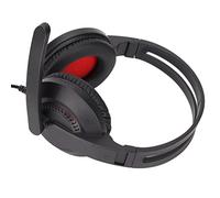 BTOSEP Cuffie da gioco Mega Bass Cuffie ergonomiche cablate con suono surround 3D per casa e ufficio, colore nero