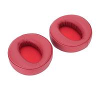 BTOSEP Cuscinetti auricolari di ricambio per MDR-XB950BT, cuscinetti in schiuma morbida, migliorano le prestazioni dei bassi, ideali per gli amanti della musica, colore rosso resistente, 2 unità