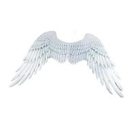 BTOSEP d'angelo 3D per Halloween, di fata in pile per adulti, perfette per feste in maschera e feste, 75 x 105 cm (celeste)