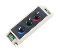 BTOSEP Dimmer LED con Comando a Manopola, Voltaggio 12-24V | Tre uscite di carico, potenza massima 216 W, design compatto
