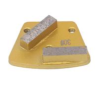 BTOSEP Disco Abrasivo Trapezoidale Grana 30, Foro Filettato da 6 Mm | Materiale diamantato, elevata durata, bassa rumorosità, macinazione del calcestruzzo