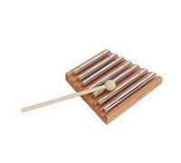BTOSEP Energy Chime - Squisito strumento a percussione a 7 toni per insegnamento musicale, gioco manuale per la gestione delle aule, per educare i bambini, faggio + metallo