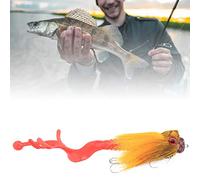 BTOSEP Esca da Pesca Simulata con Movimento Realistico e Ami Tripli | Costruzione in resina durevole, efficace per varie specie di pesci, facile da usare nei fiumi, disponibile in più colori
