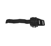 BTOSEP Fascia da braccio per smartphone per corsa, regolabile, girevole a 360 gradi, con spazio per cuffie per sport attivi, in morbido silicone da 10 a 17 cm (grande)