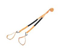 BTOSEP Imbracatura da sci, cintura di sicurezza compatta in nylon, facile da usare per lo sci, arancione, 210 cm