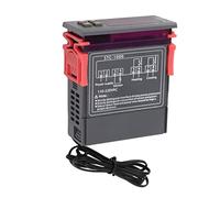 BTOSEP Interruttore Termostato Digitale, Controller 110 V-220 V | Controllo tramite microcomputer, display LCD, intervallo da -50 a 99°C, materiale ABS