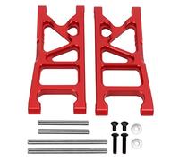 BTOSEP Kit RC per bracci di sospensione inferiori posteriori, in lega di alluminio durevole, prestazioni migliorate per Tyfone, 1/10 RC Car - 2 unità (rosso)
