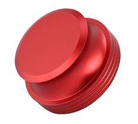 BTOSEP Morsetto in alluminio resistente per stabilizzazione del disco e miglioramento del suono, per gli innamorati, nero, 78 mm (rosso)