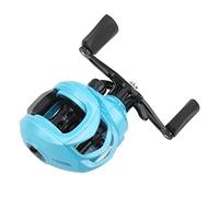 BTOSEP Mulinello Baitcasting con un rapporto di velocità di 7,2:1 e cuscinetti in acciaio inox per la pesca in acqua salata e dolce - 8 kg di forza frenante (LQ2000L)
